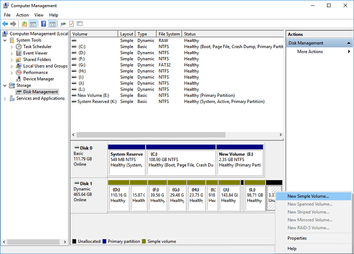 hard drive Why is my partition showing as being in 3 parts? Super User