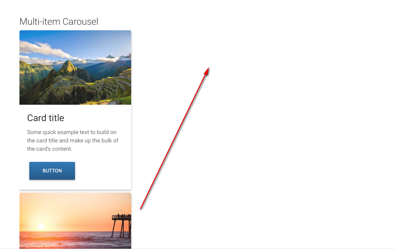 reactjs Display mdbootstrap cascading cards inline Stack Overflow