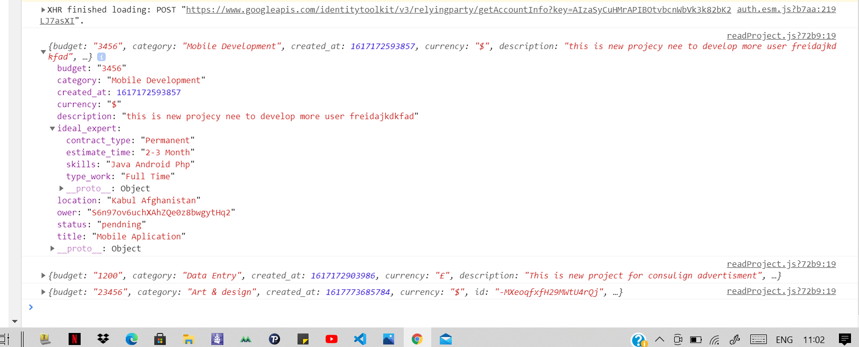 javascript TypeError Invalid attempt to destructure noniterable