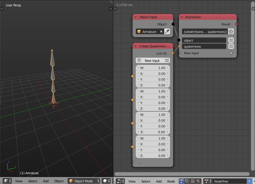 armature How to apply list of rotations to multiple bones using