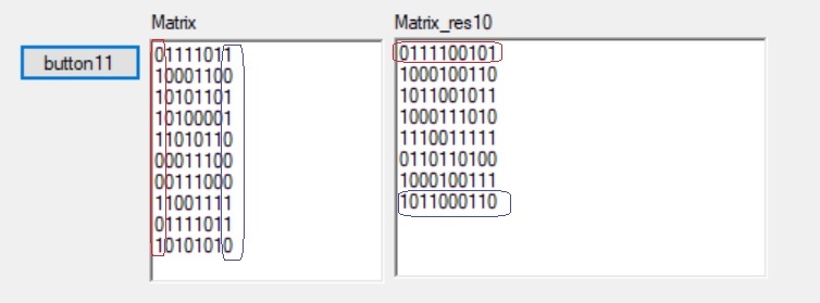matrix C Array transposing bit level Stack Overflow