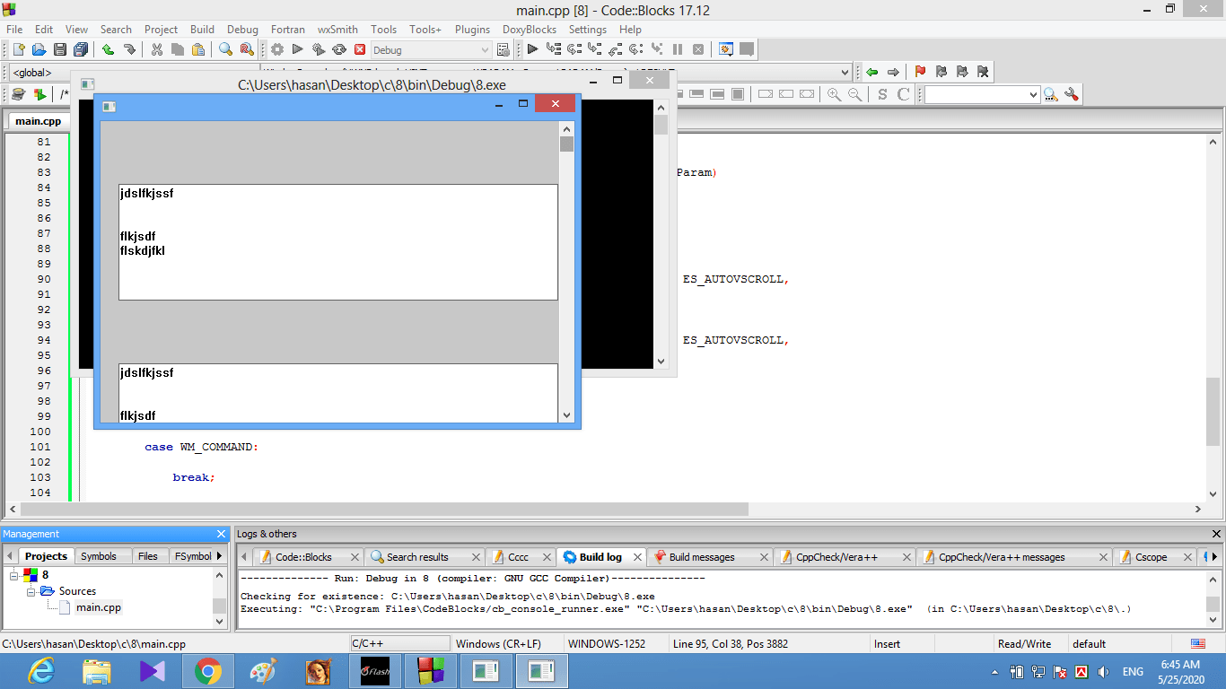 Win Scrollbar In Not Working In C C Program Stack Overflow Hot Sex Picture