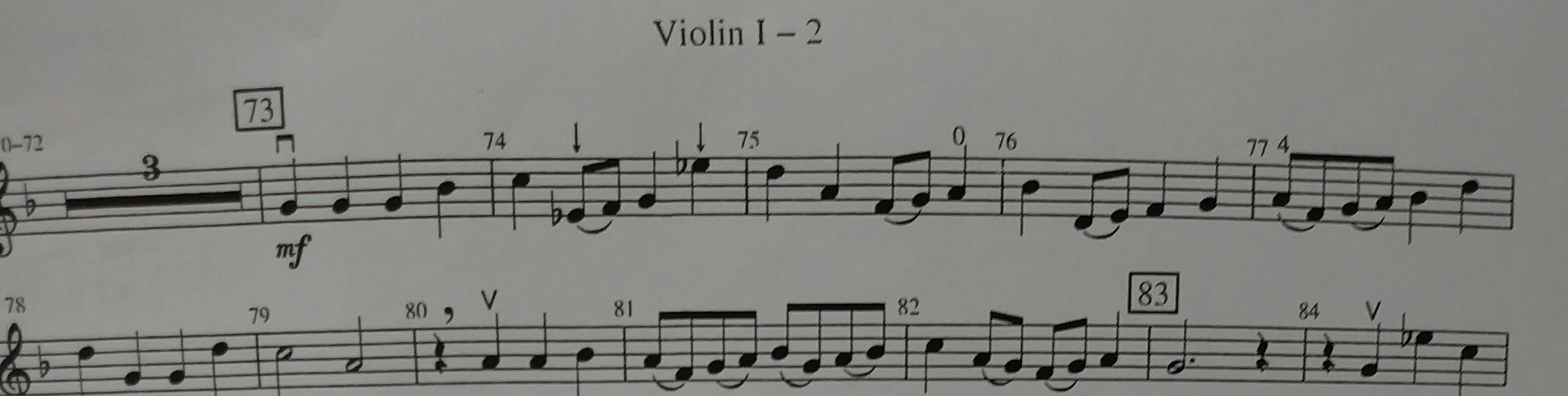 sheet music Arrow over notes Music Practice & Theory Stack Exchange