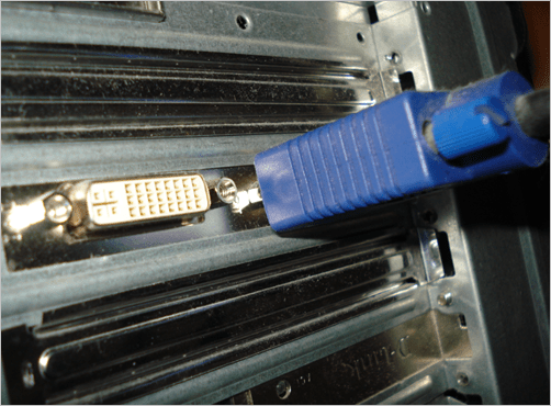 Why does Windows 7 recognize my second monitor yet the second monitor