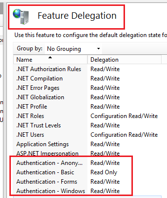 Permission in web application System.Management, Generic
