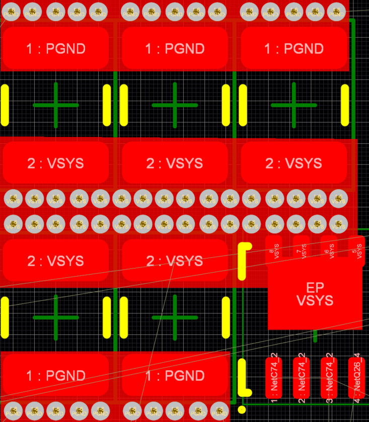 dc dc converter DCDC PCB power plane on inner layer Electrical