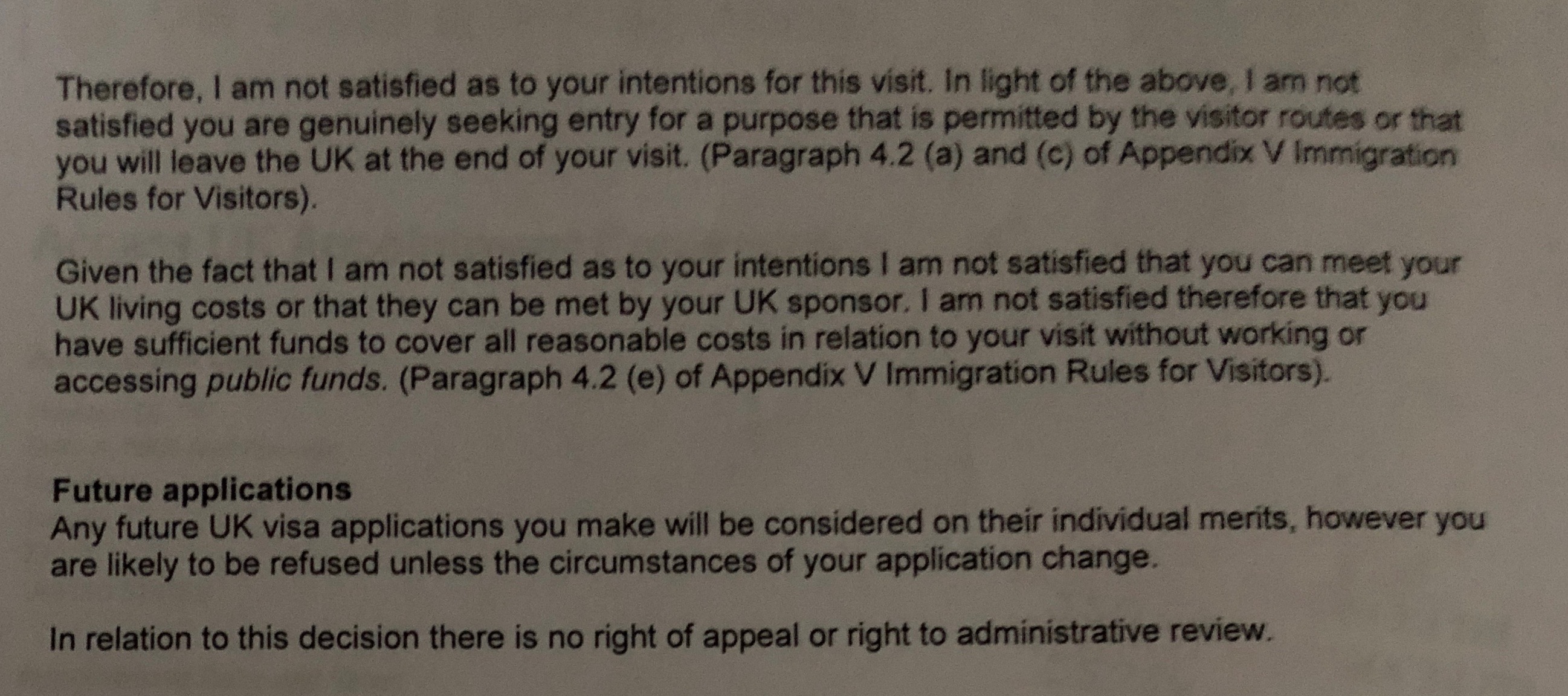 uk Can someone enter the U.K. visafree after being denied a visitor