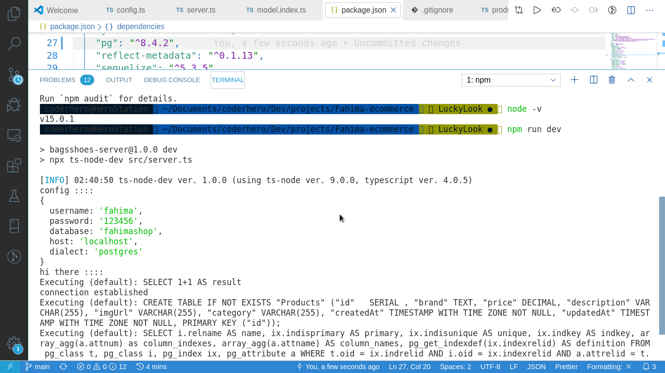 postgresql Connection to postgres from typescript hangs Stack Overflow