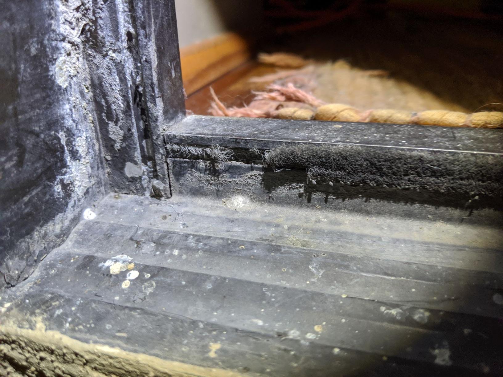 Doors Alternatives to wool pile weatherstripping for an aluminum