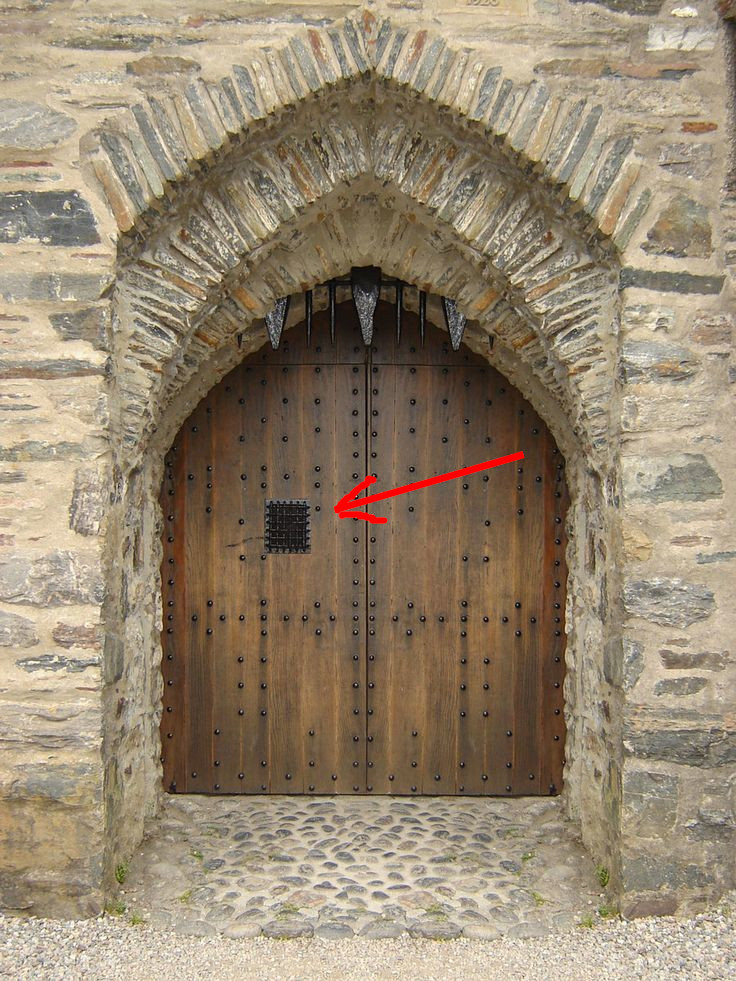 terminology Is there an official historical term for the peephole