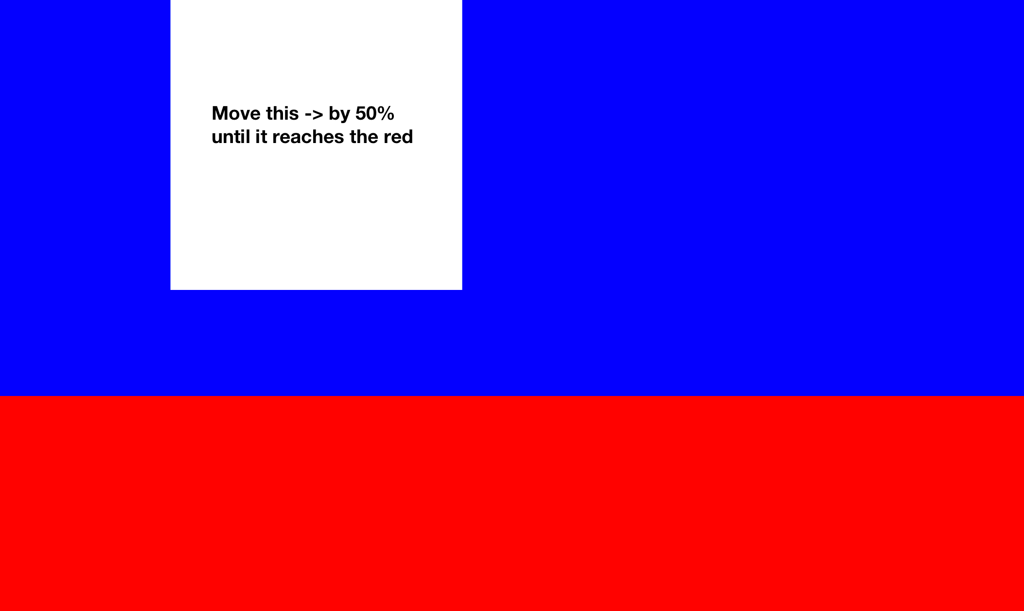 javascript Move element by certain amount while scrolling Stack