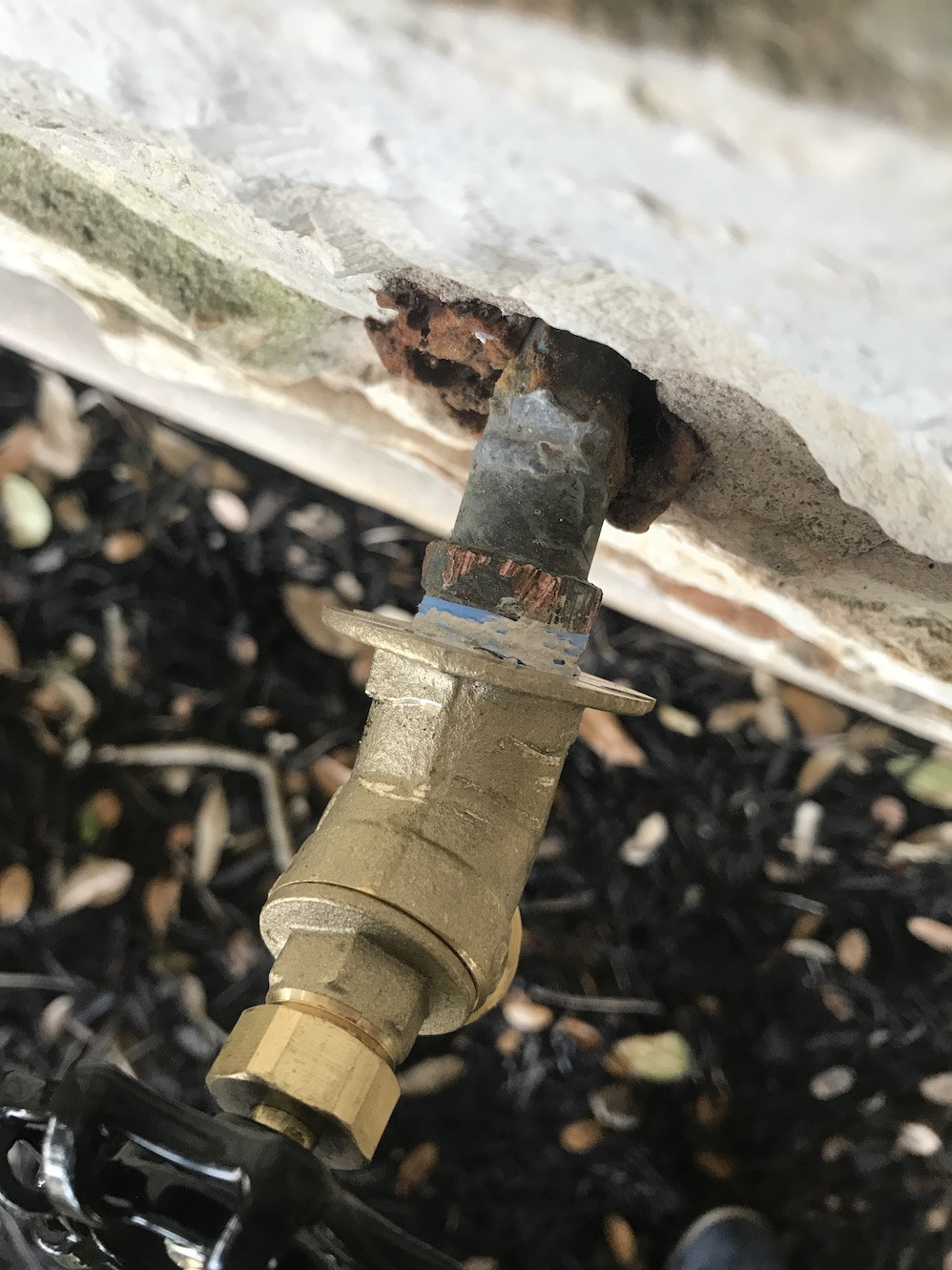 [SOLVED] Where to place wrenches to remove hose bib Home Improvement