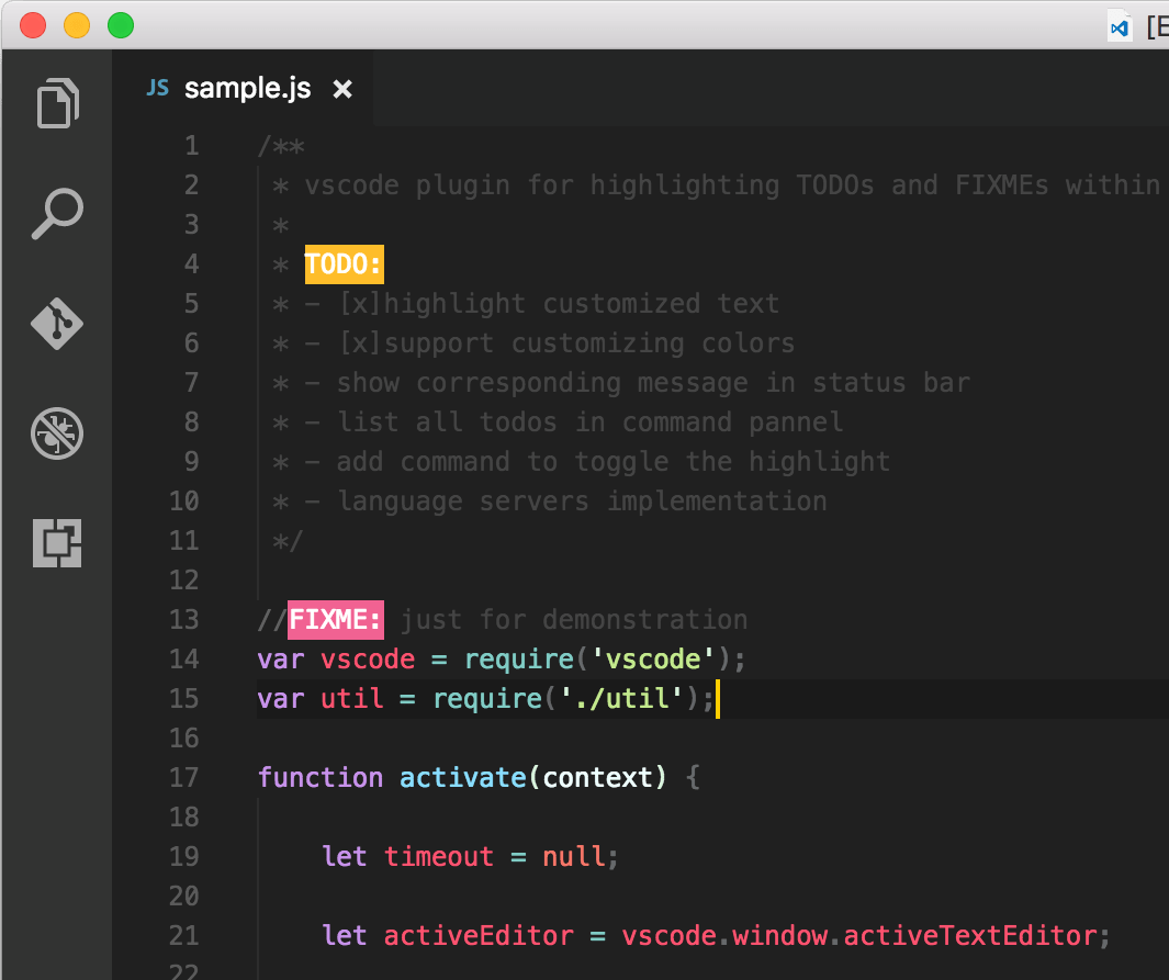 visual studio code Is possible create a custom warning with comments? Stack Overflow