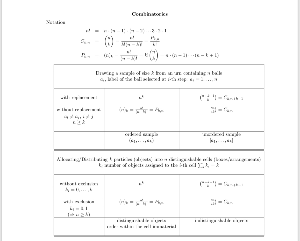 probability Help on how I should solve combinatorics Mathematics