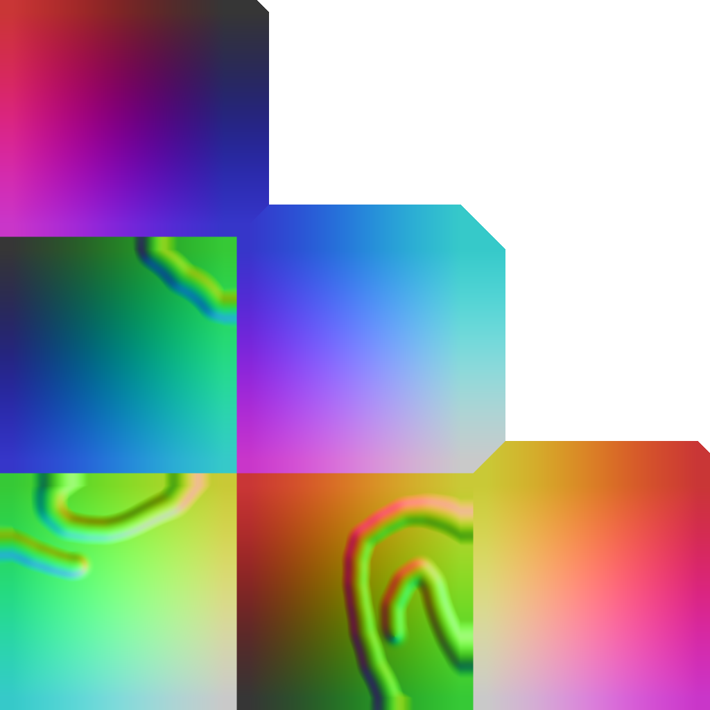 How can I bake textures on uneven goemetry without tearing and