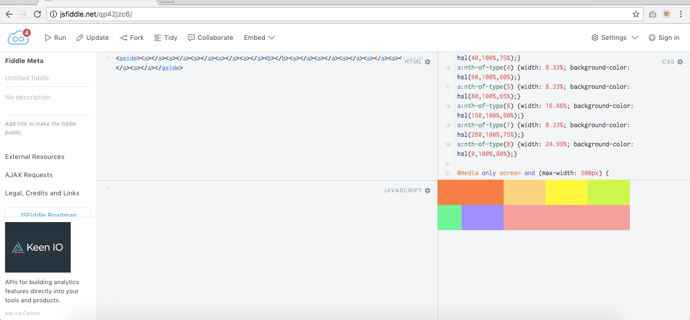 javascript CSS double the width of all elements with media query (or jQuery) Stack Overflow