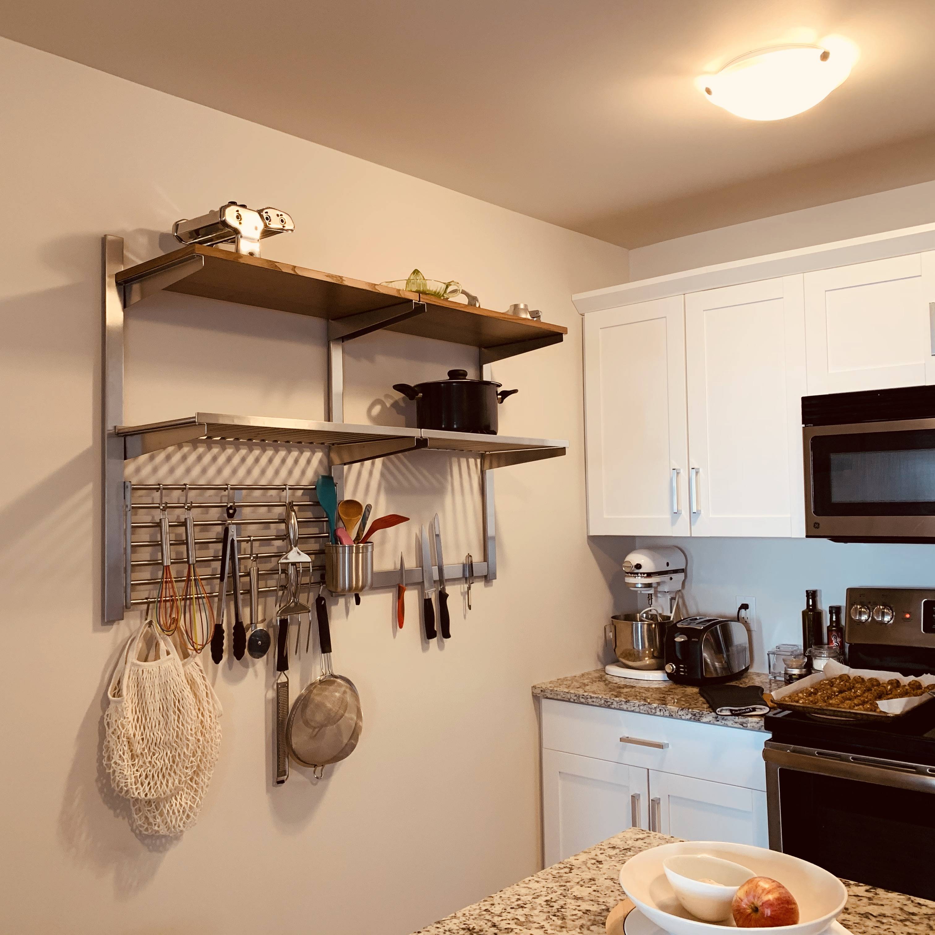 shelving Hanging IKEA Kungsfors on drywall Home