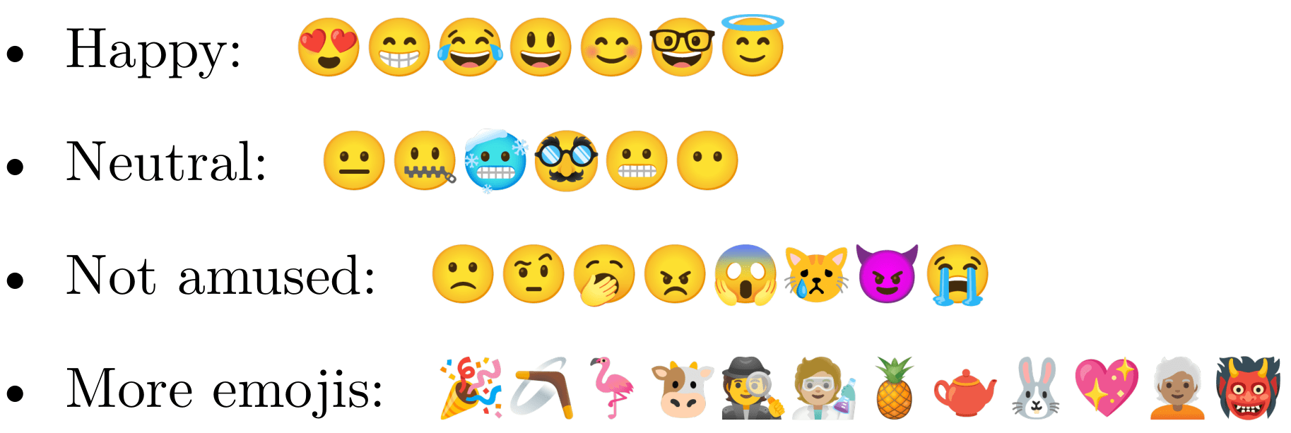 fonts How to use Noto Color Emoji with lualatex? TeX LaTeX Stack