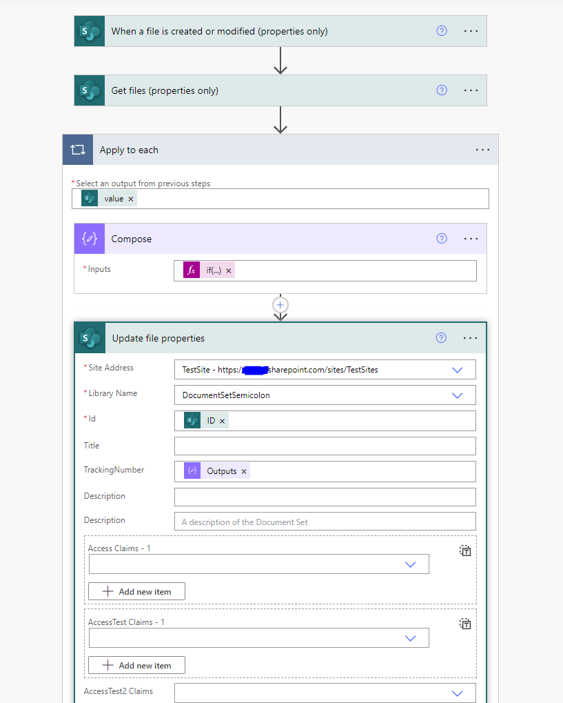 powershell Power Automate Trigger Condition Action rate limit is