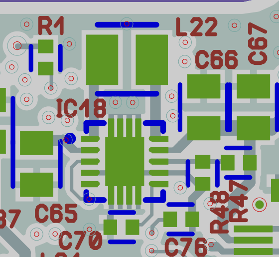pcb design - Switching regulator voltage issue after rework