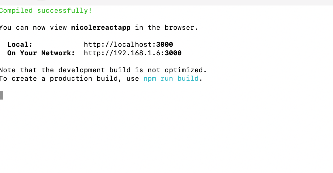 reactjs React not updating when I make changes to this .jsx file