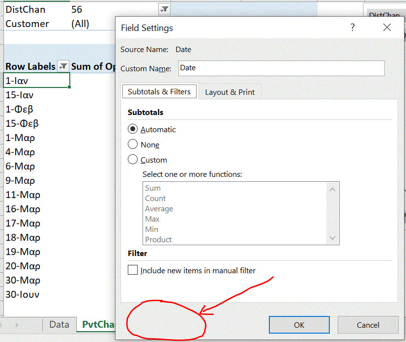 Sorting Excel Cannot Change The Date Format Of Cell In Pivot Table