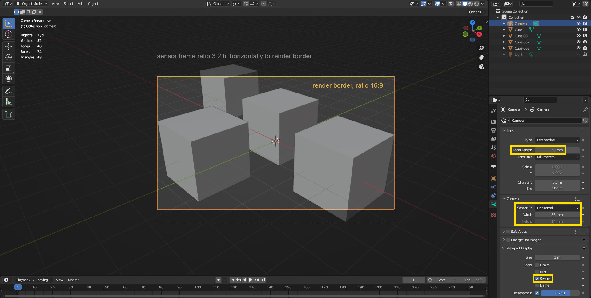 Blender camera sensor size physical equivalent? Blender Stack Exchange