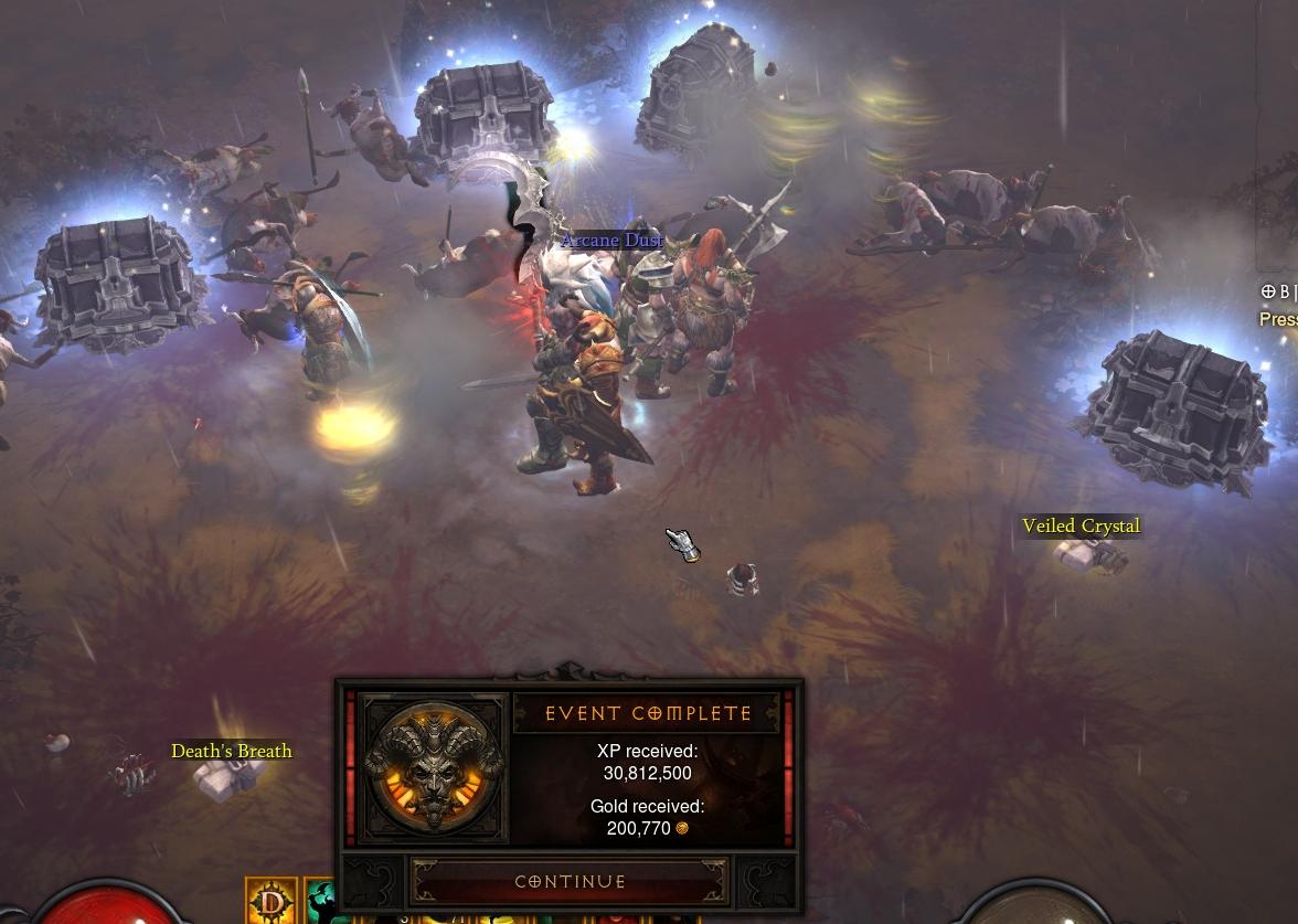 diablo 3 What is happening with the "Totally Not a Cow Level" buff