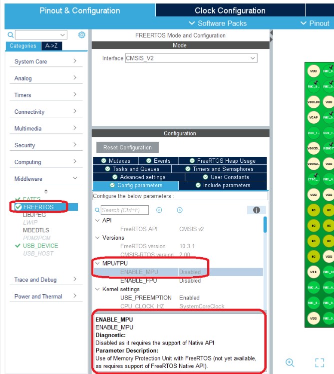 stm32 - Issues in SBSFU usage with MPU for a FreeRTOS based User