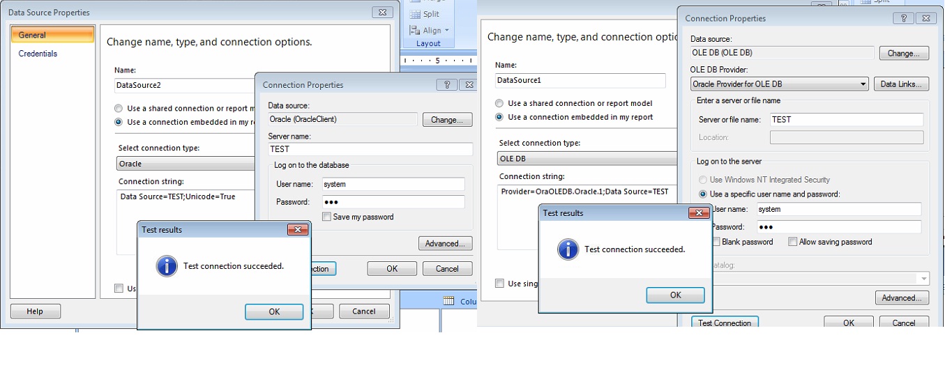 reporting services report builder 3.0 connection to
