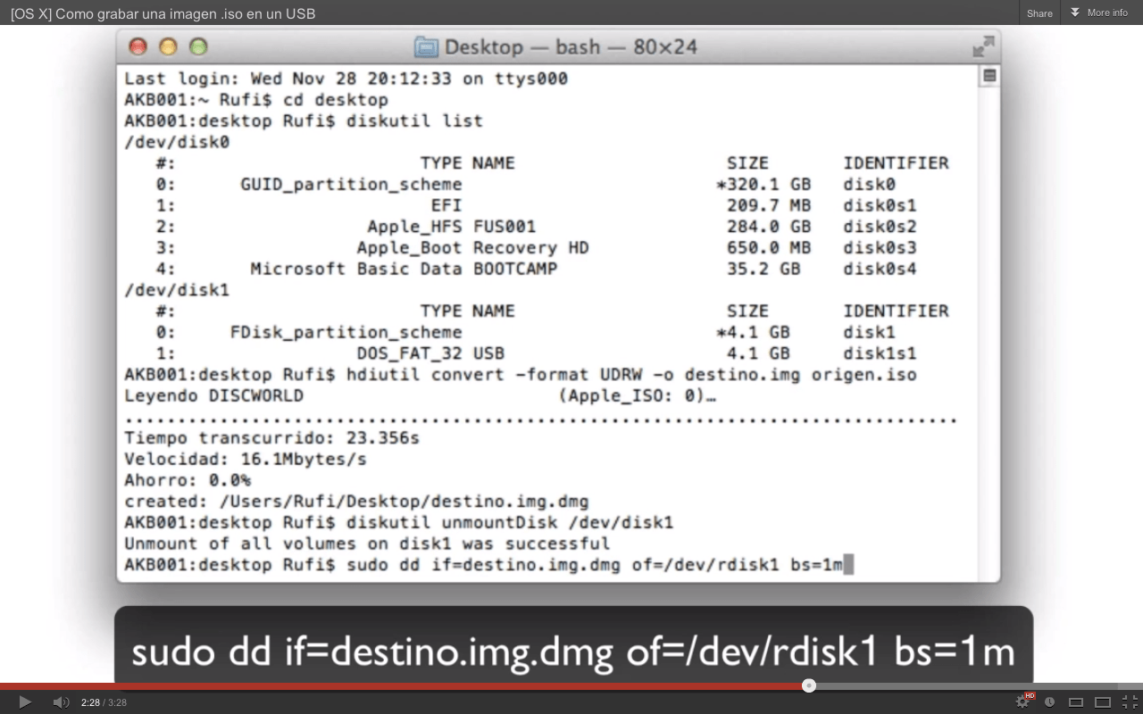 Make a bootable usb from iso mac terminal tampajawer