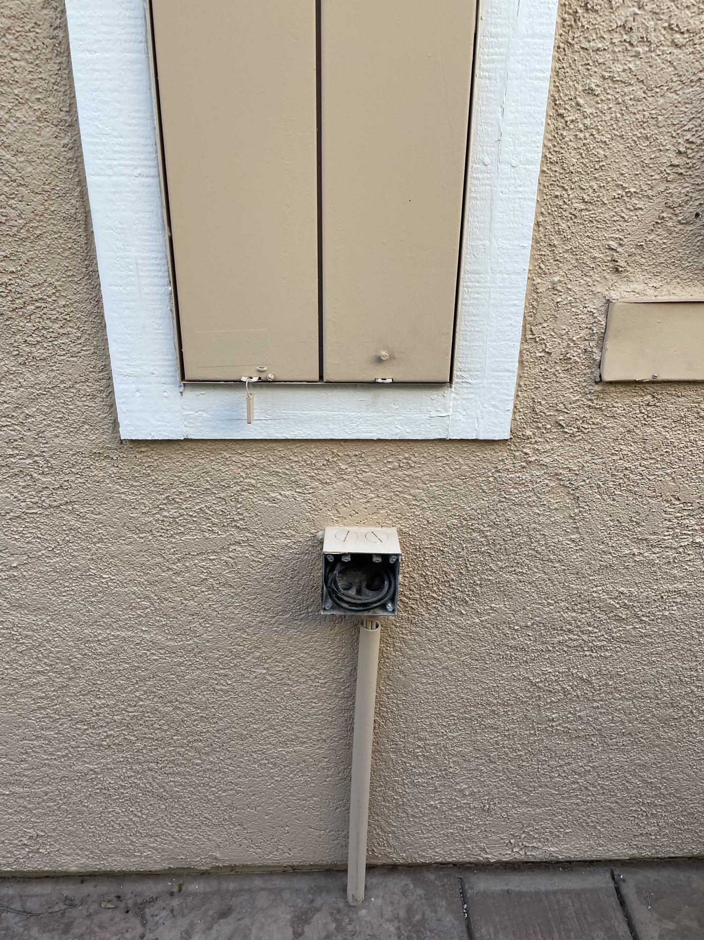 electrical Best way to cover exposed THHN cables where conduit has