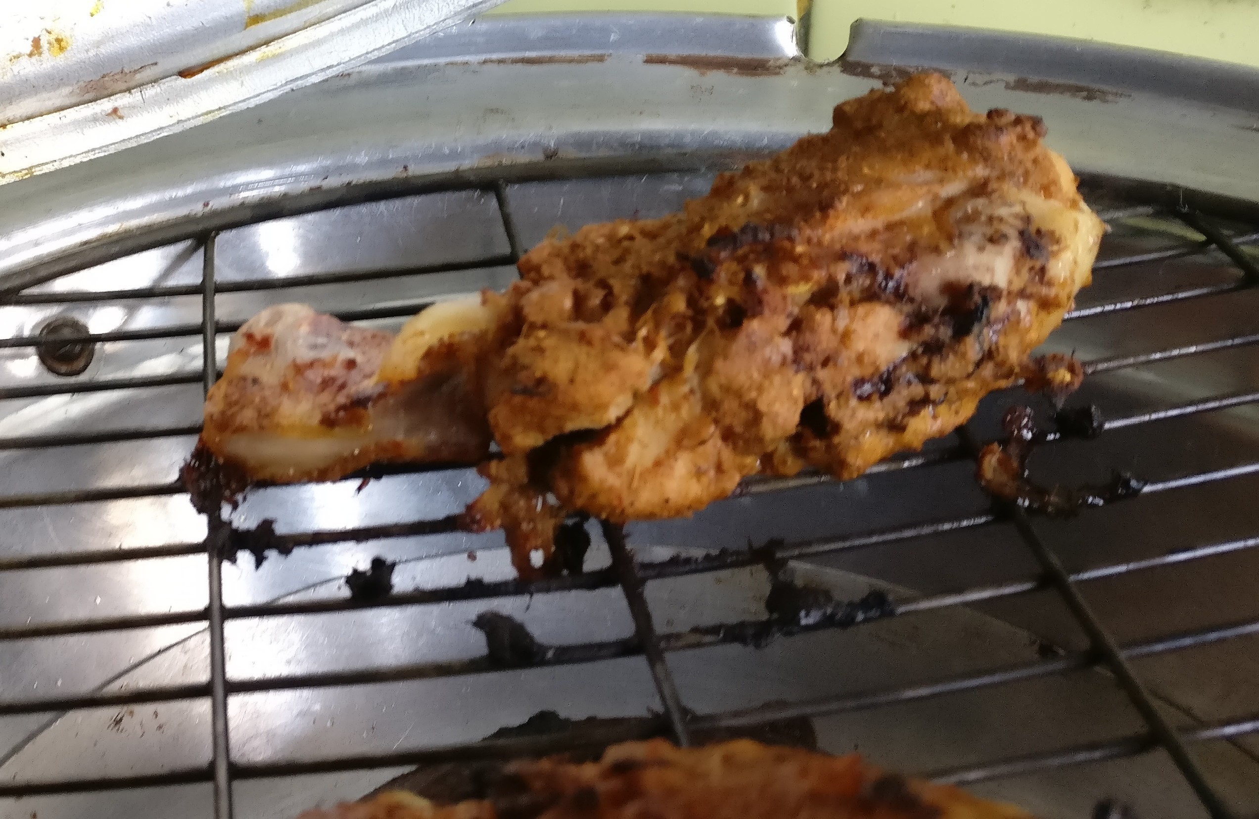 grilling Does anyone know what this dark red colored discharge is