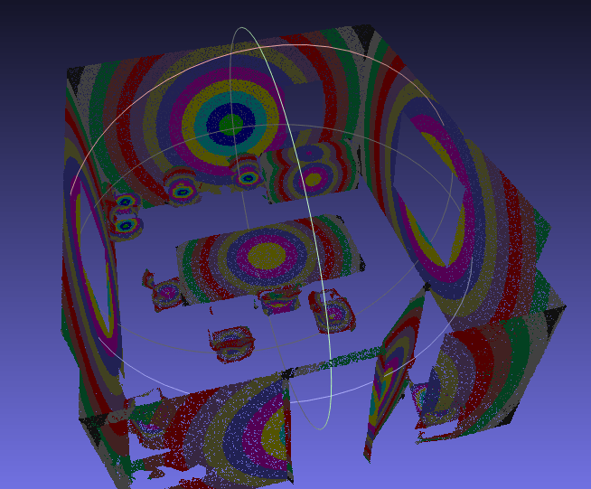 python Calculate distance in a point cloud as cube distances Stack