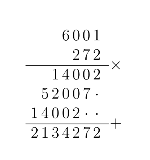 How to put "+" and "x" after \hline in tabular, and reducing space?