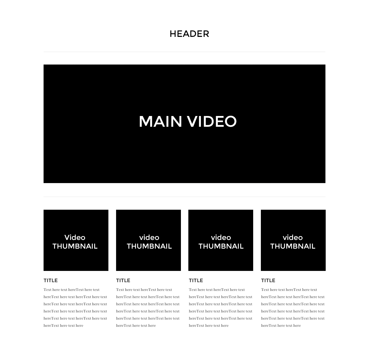 javascript Video Gallery  Developement Stack Overflow