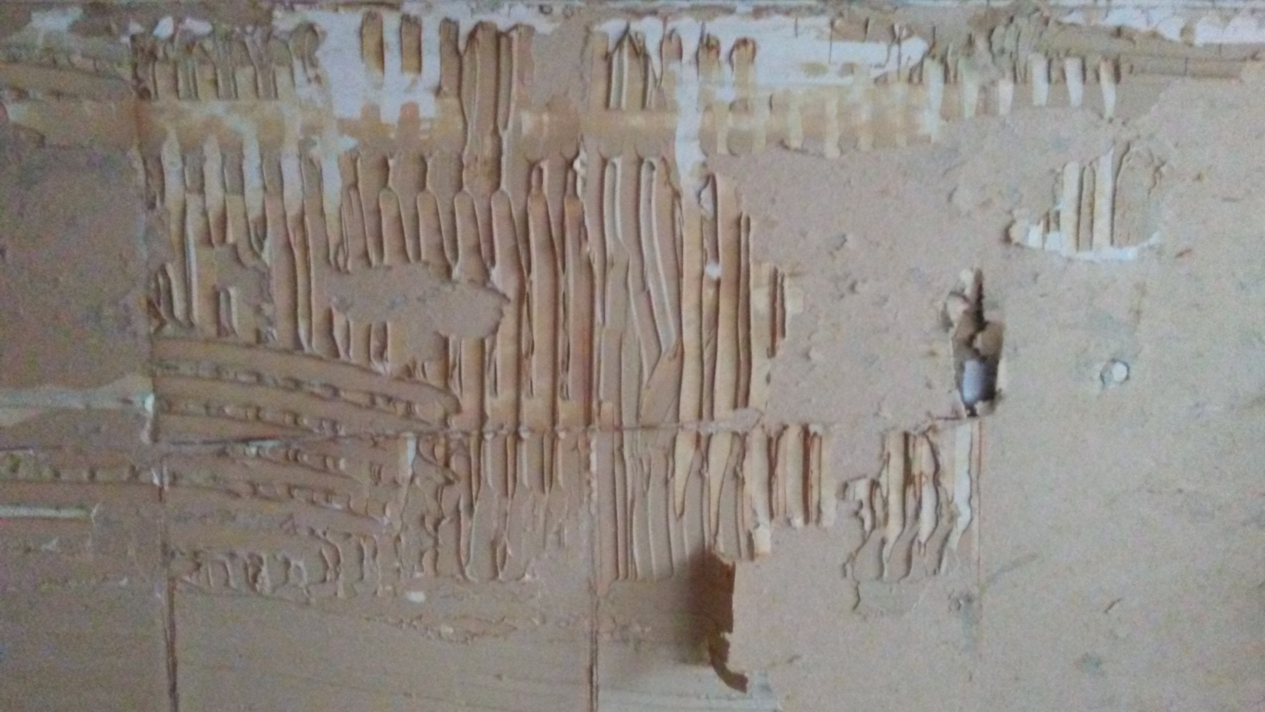 walls How to remove "metal" tile adhesive from backsplash area? Home Improvement Stack Exchange