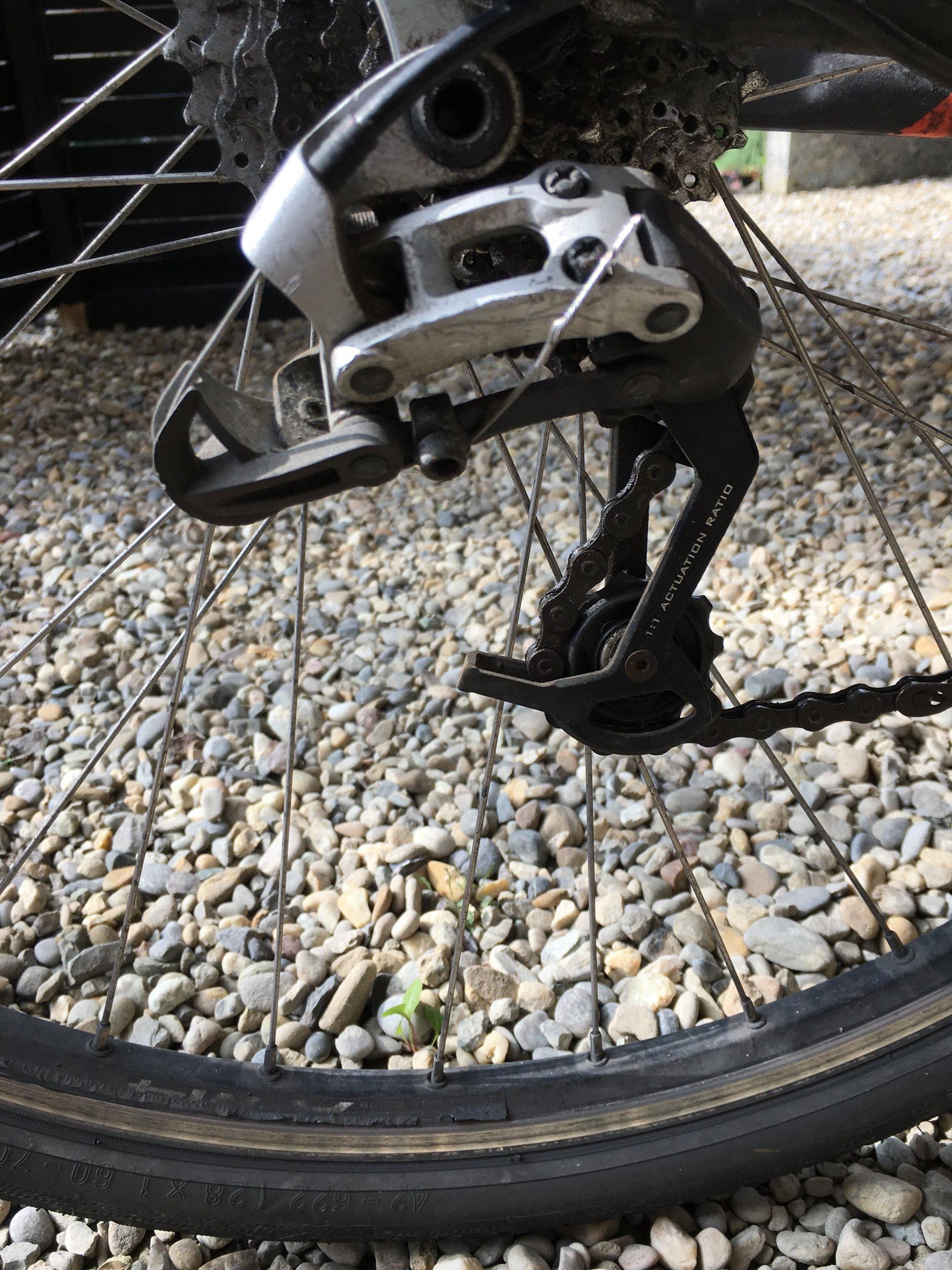 cassette 9Speed Ultegra (6500) with Mountainbike Derailleur