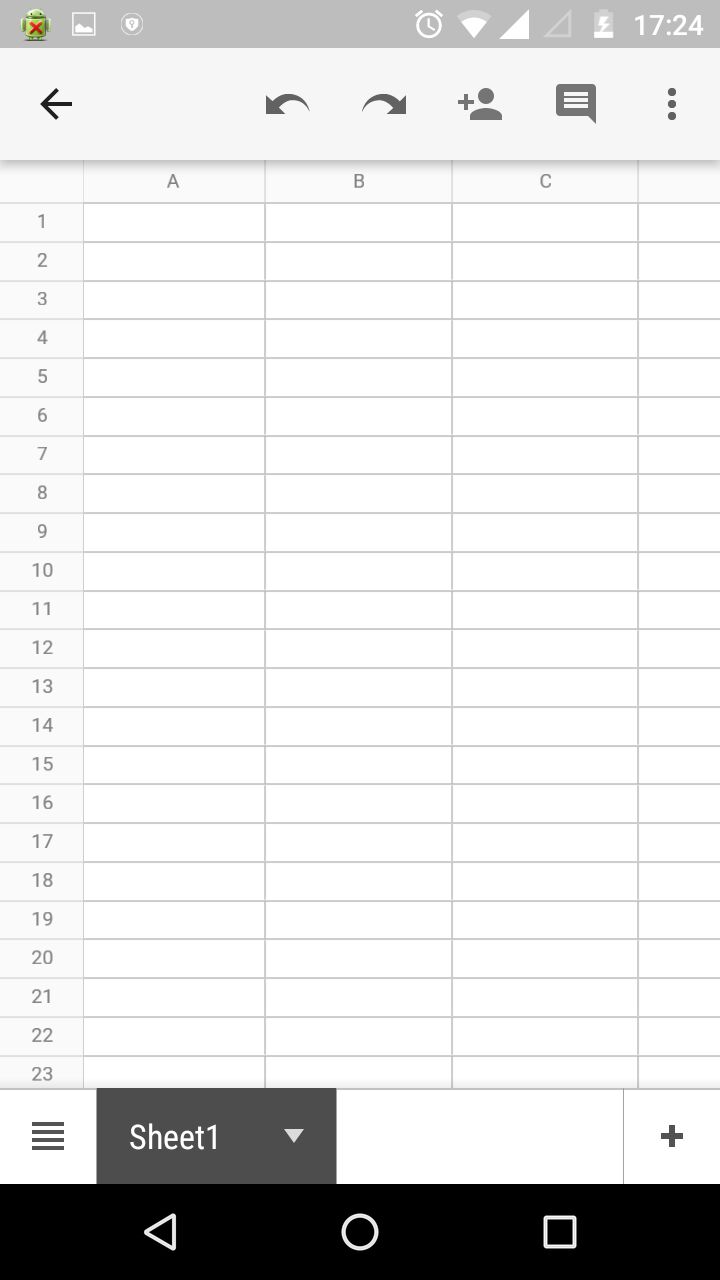 Android How to create Excel sheet type layout? Stack Overflow