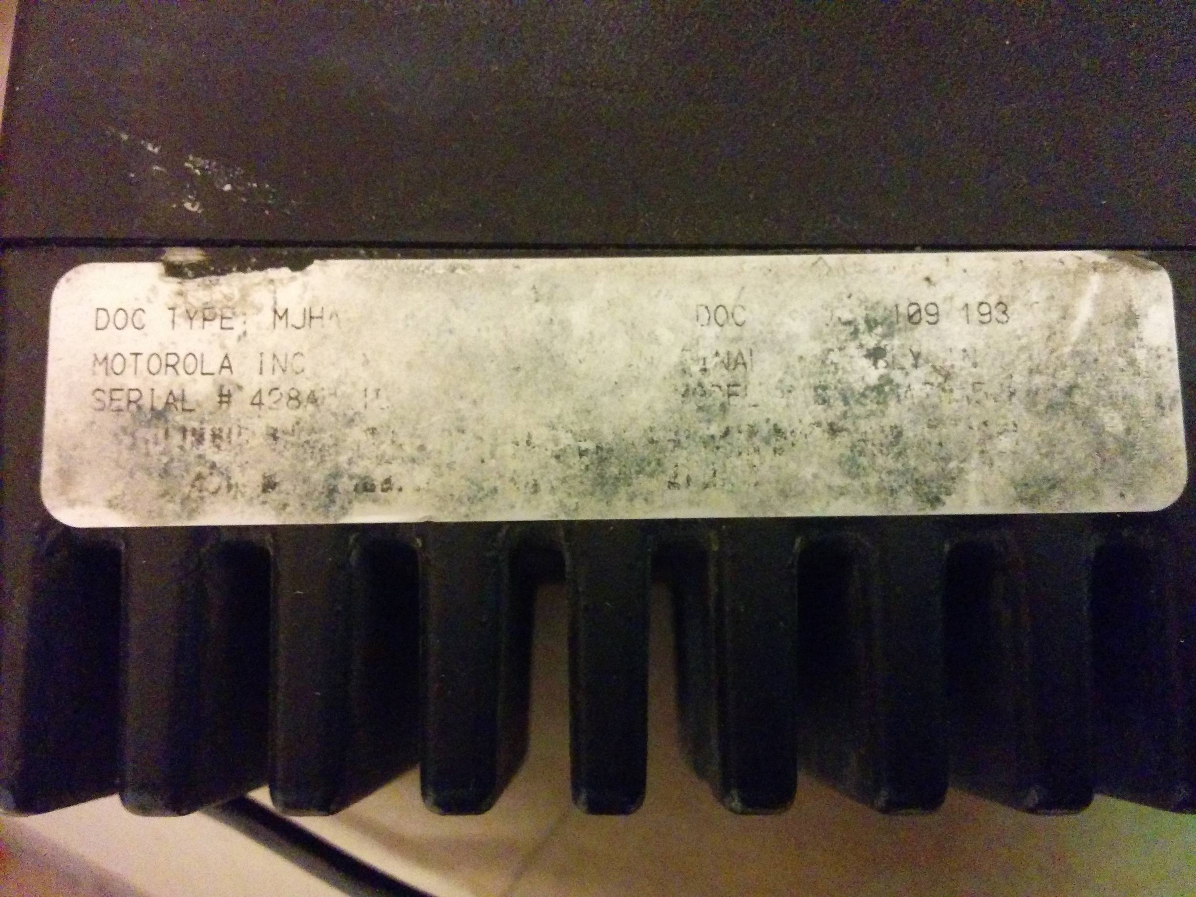 mobile - Motorola Maxtrac Programming with windows 7 and DOSBox