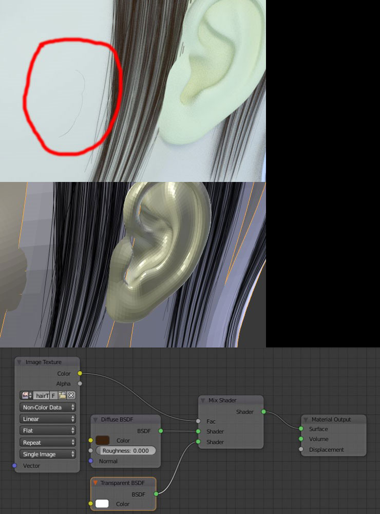 modeling Black line appears when rendering in cycles Blender Stack