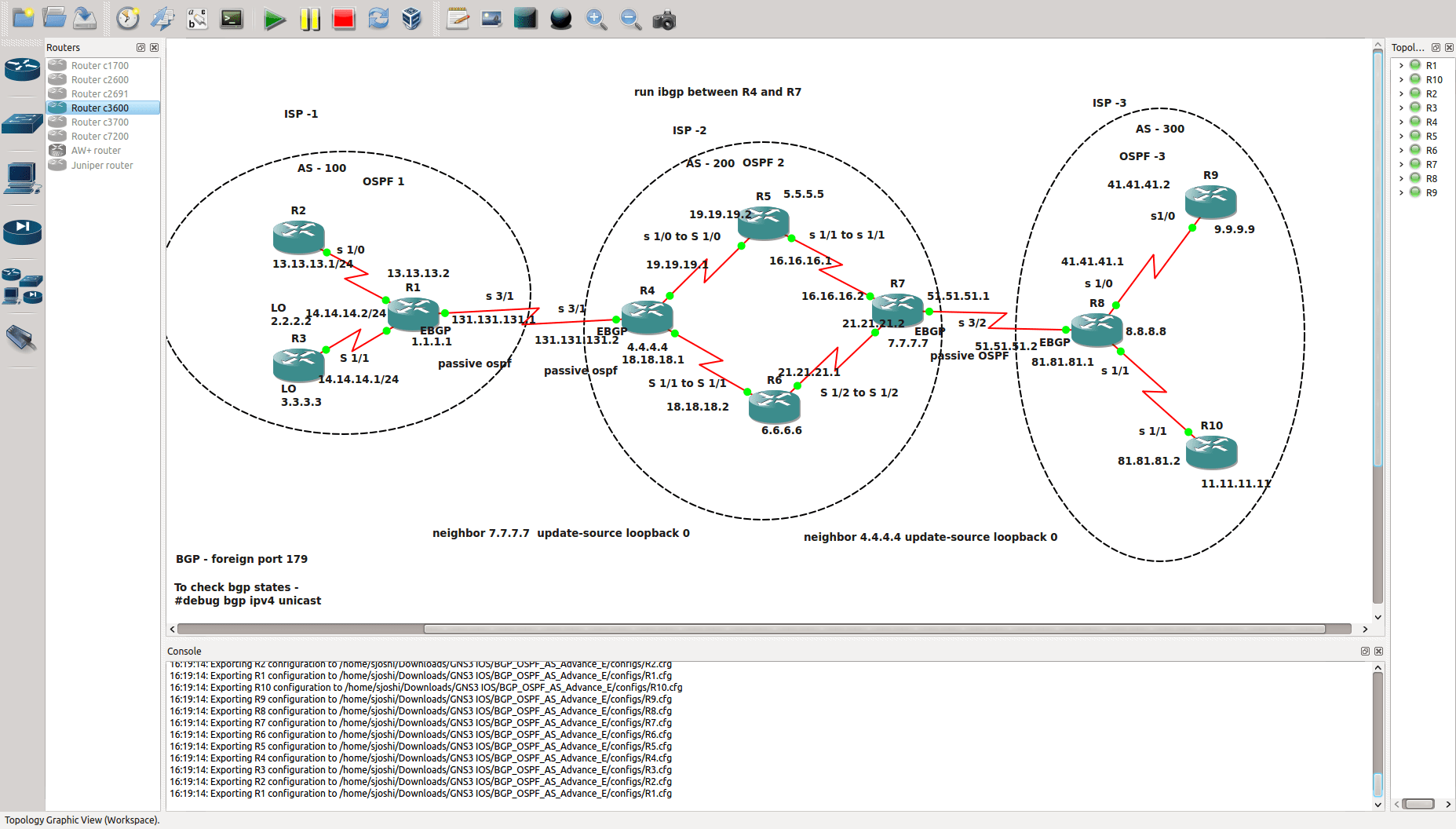 Cisco What happens in the real world BGP and OSPF
