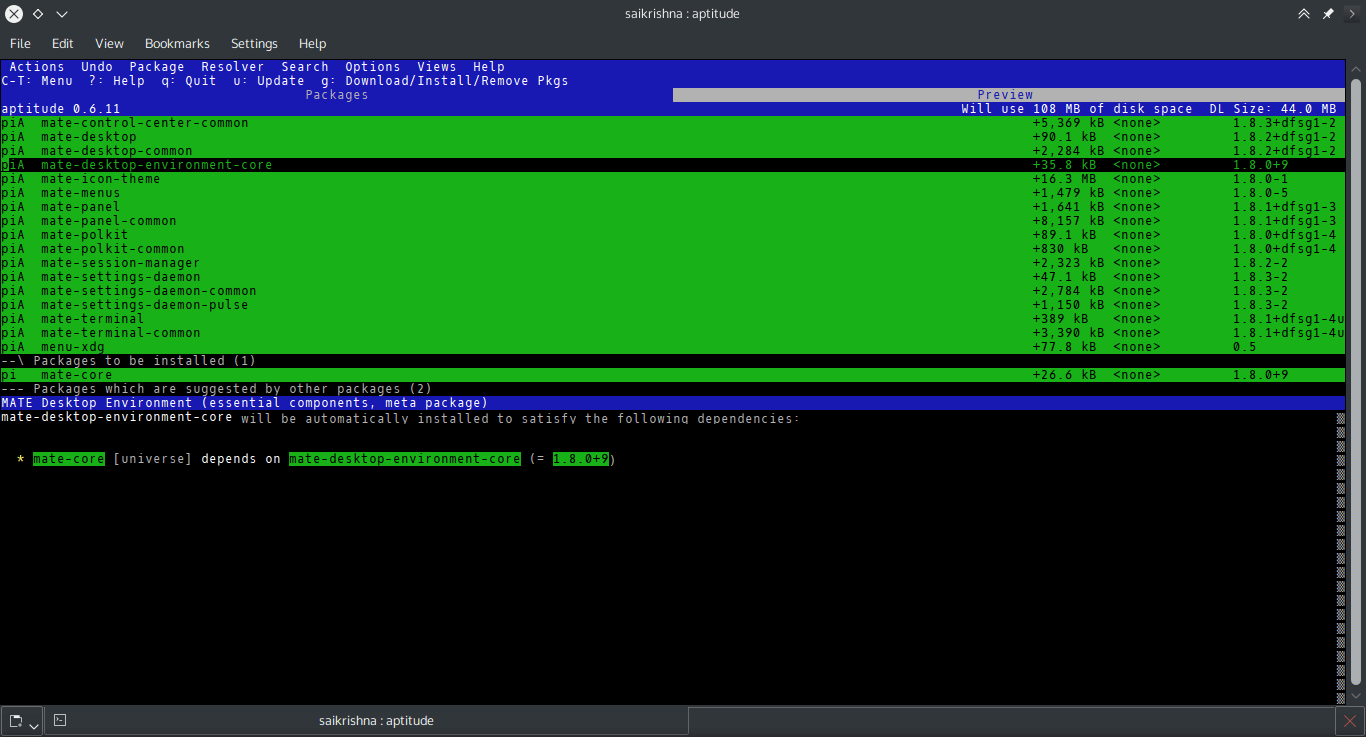 How do I exclude specific packages from installation with aptget