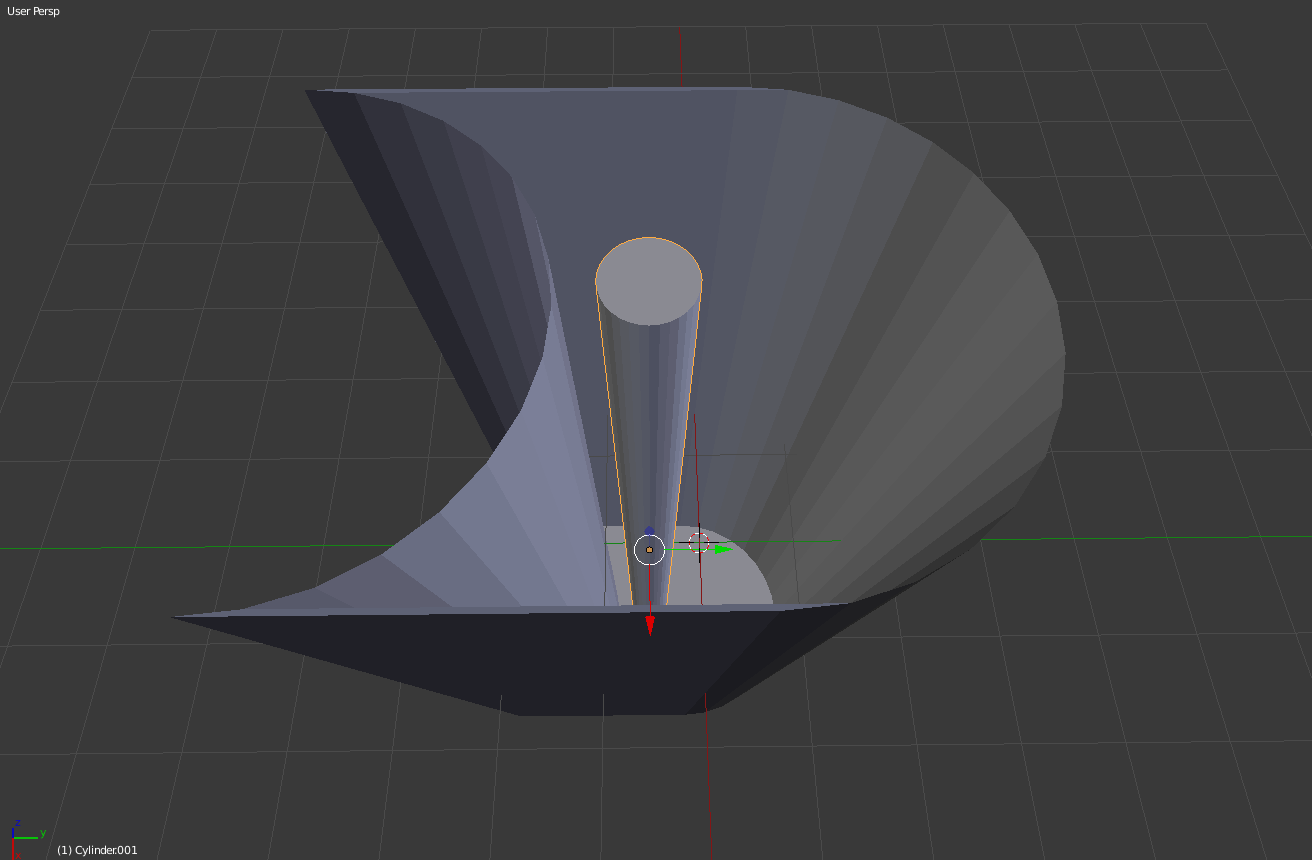 python How to select faces/edges/vertices on one side of an object
