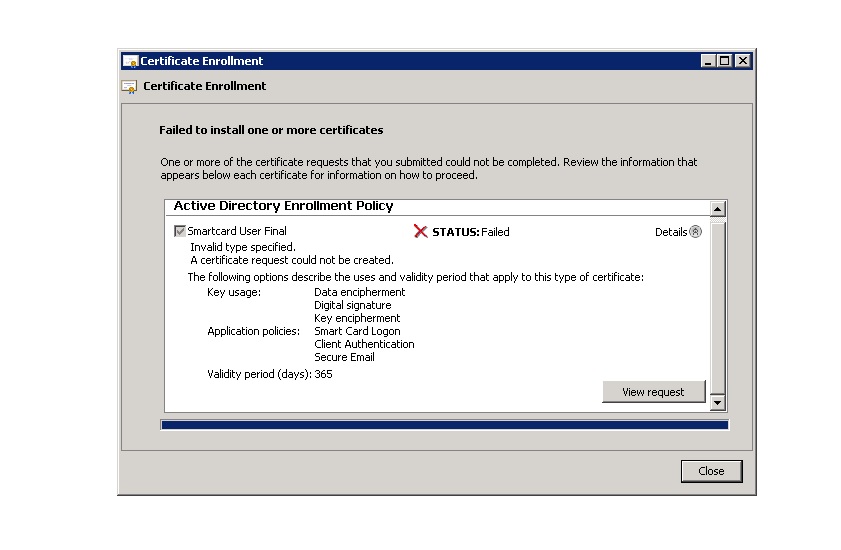 cryptography Windows Certificate Services Is it
