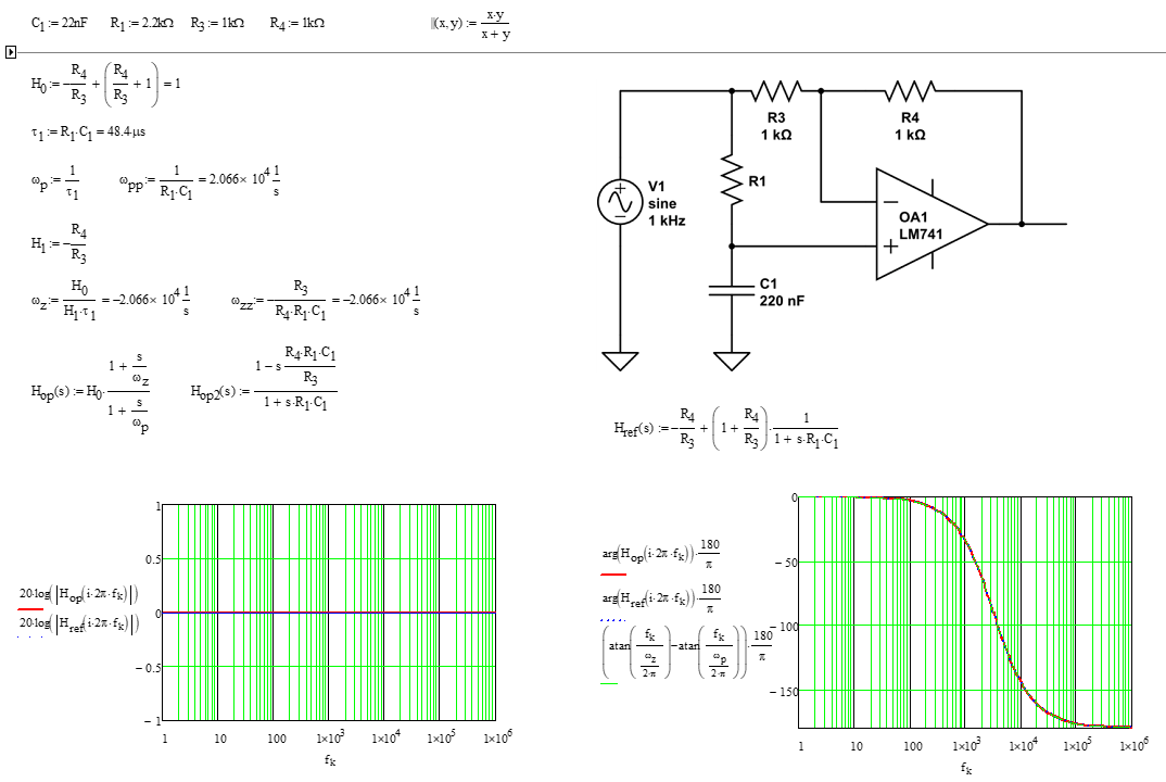 Electronic Phase shift in an active RC shifter Valuable Tech Notes