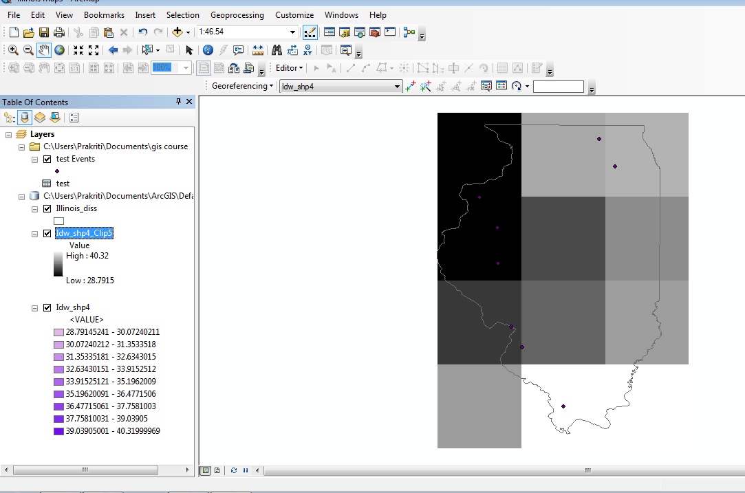 arcgis desktop Unable to clip raster to desired shape Geographic