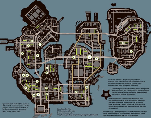 saints row the third What are "GPS Shortcuts"? Arqade