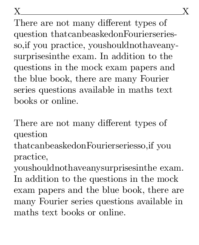 plain tex What is the purpose of \raggedright? TeX LaTeX Stack