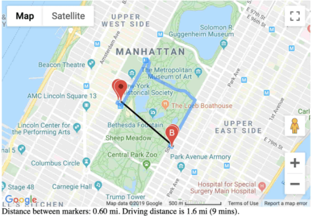 Travel Time Between Two Addresses [ANSWERED] android How to find exact route distance between two geo